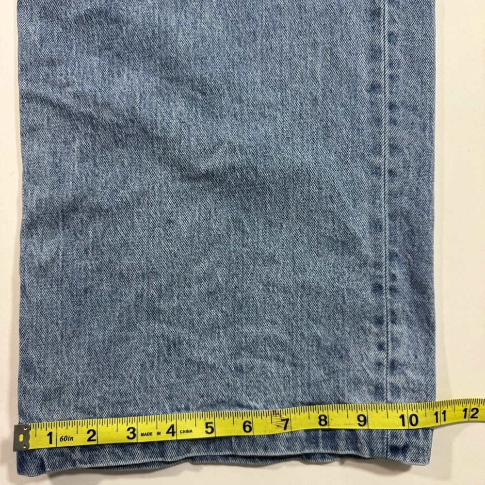 Vervet Olivia Baggy Wide Leg Pleated Jeans - Picture 12 of 12